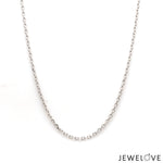 Load image into Gallery viewer, 1.5mm Japanese Platinum Cable Chain for Women JL PT CH 1218
