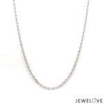 Load image into Gallery viewer, 1.5mm Japanese Platinum Cable Chain for Women JL PT CH 1218   Jewelove.US
