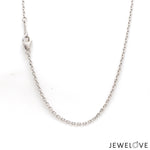 Load image into Gallery viewer, 1.5mm Japanese Platinum Cable Chain for Women JL PT CH 1218
