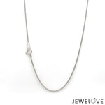 Load image into Gallery viewer, 1mm Japanese Platinum Wheat Chain for Unisex JL PT CH 1220-A   Jewelove.US
