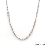 Load image into Gallery viewer, 1.25mm Japanese Platinum Wheat Chain JL PT CH 1220-B   Jewelove.US
