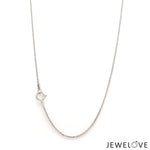 Load image into Gallery viewer, 0.8mm Japanese Platinum Wheat Chain for Women JL PT CH 1220-C   Jewelove.US
