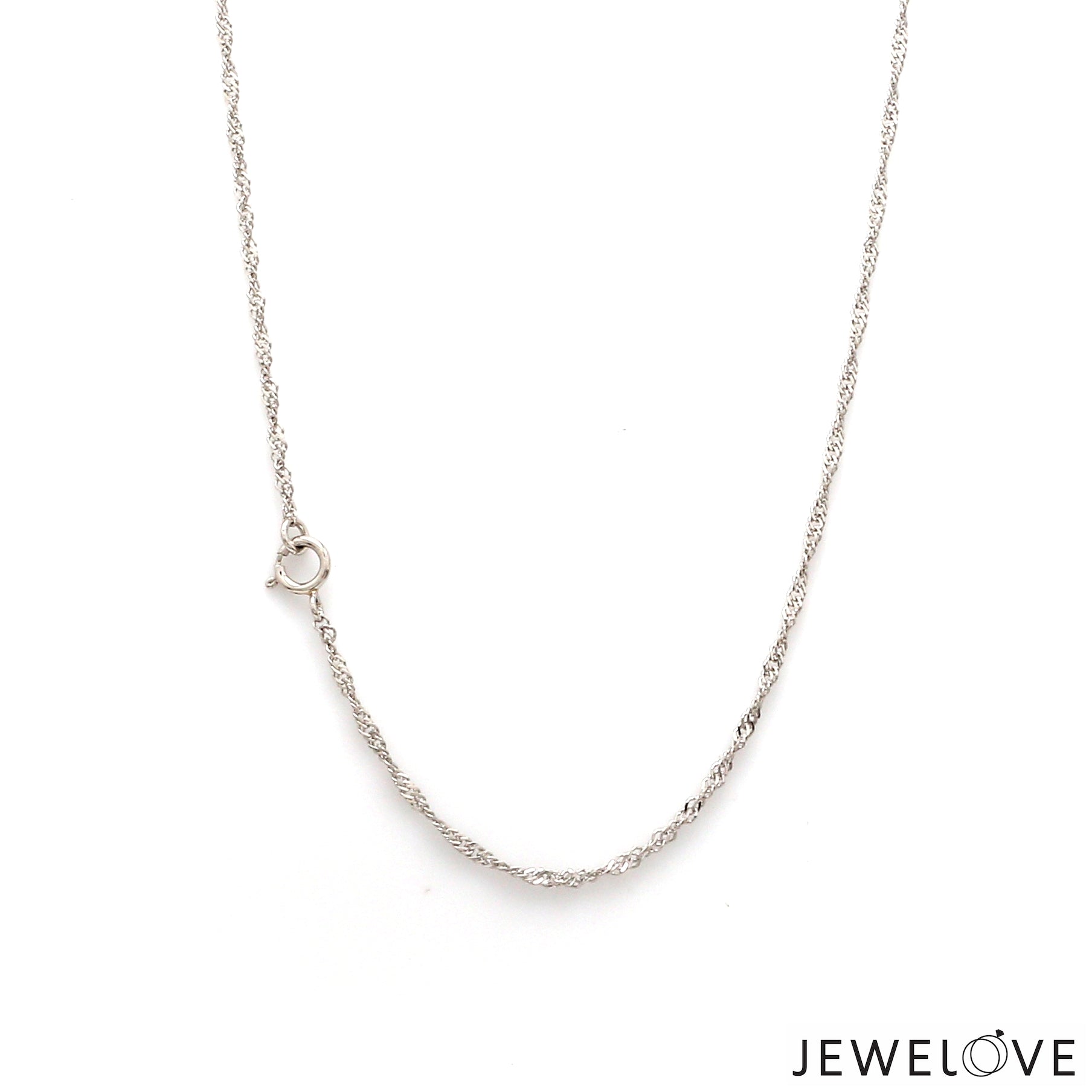 1.5mm Japanese Platinum Singapore Chain for Women JL PT CH 1221-B   Jewelove.US