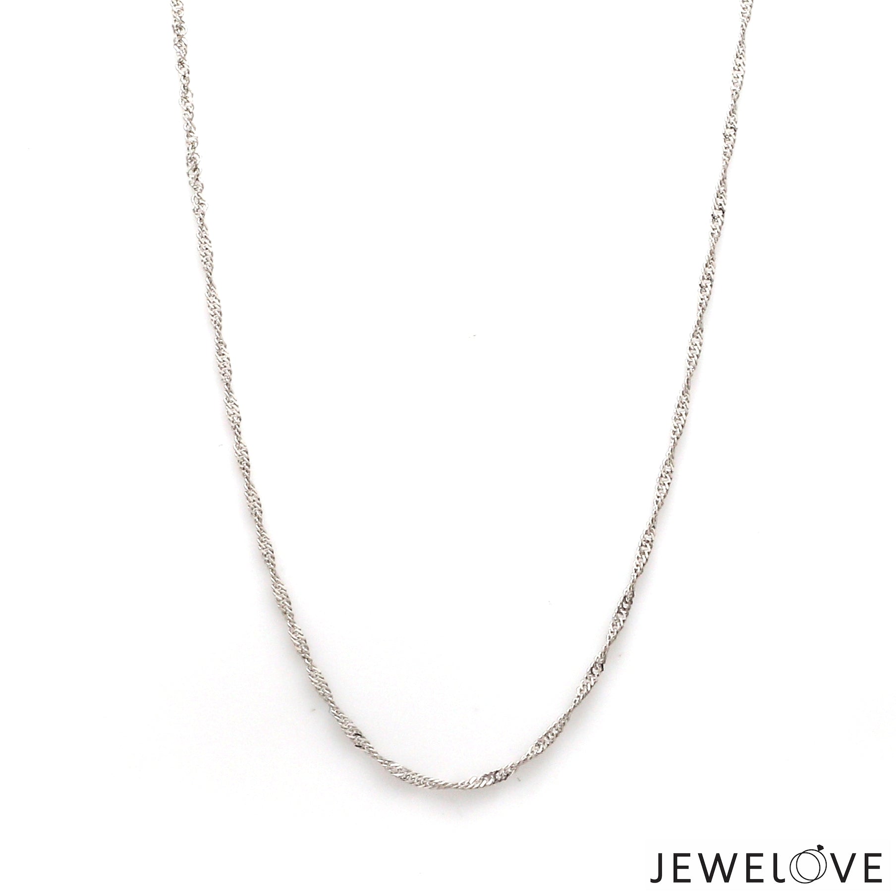 1.5mm Japanese Platinum Singapore Chain for Women JL PT CH 1221-B   Jewelove.US