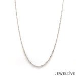 Load image into Gallery viewer, 1.5mm Japanese Platinum Singapore Chain for Women JL PT CH 1221-B   Jewelove.US
