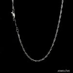 Load image into Gallery viewer, 1.5mm Japanese Platinum Singapore Chain for Women JL PT CH 1221-B   Jewelove.US
