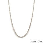 Load image into Gallery viewer, 2.75mm Platinum Twisted Cuban Chain for Men JL PT CH 1221-C
