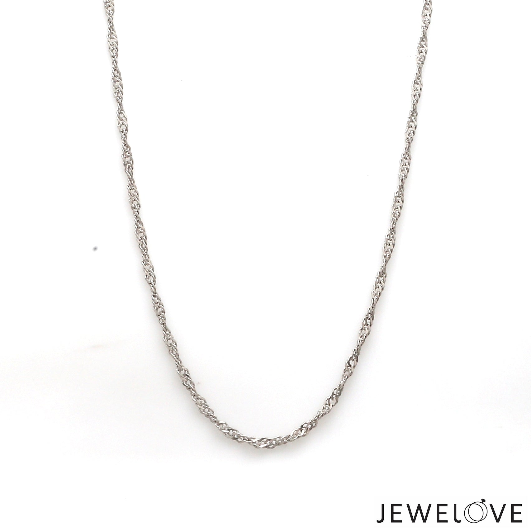 2mm Japanese Platinum Singapore Chain for Women JL PT CH 1221
