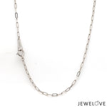 Load image into Gallery viewer, 1.5mm Japanese Platinum Flat Cable Chain for Unisex JL PT CH 1222   Jewelove.US
