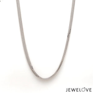 3.5mm Platinum Chain for Men JL PT CH 1224-A   Jewelove.US