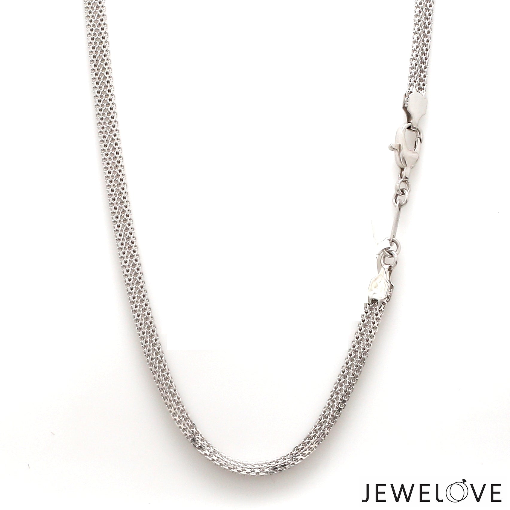 4.25mm Platinum Chain for Men JL PT CH 1224   Jewelove.US