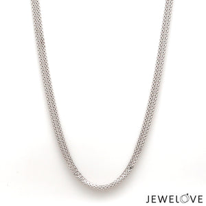 4.25mm Platinum Chain for Men JL PT CH 1224