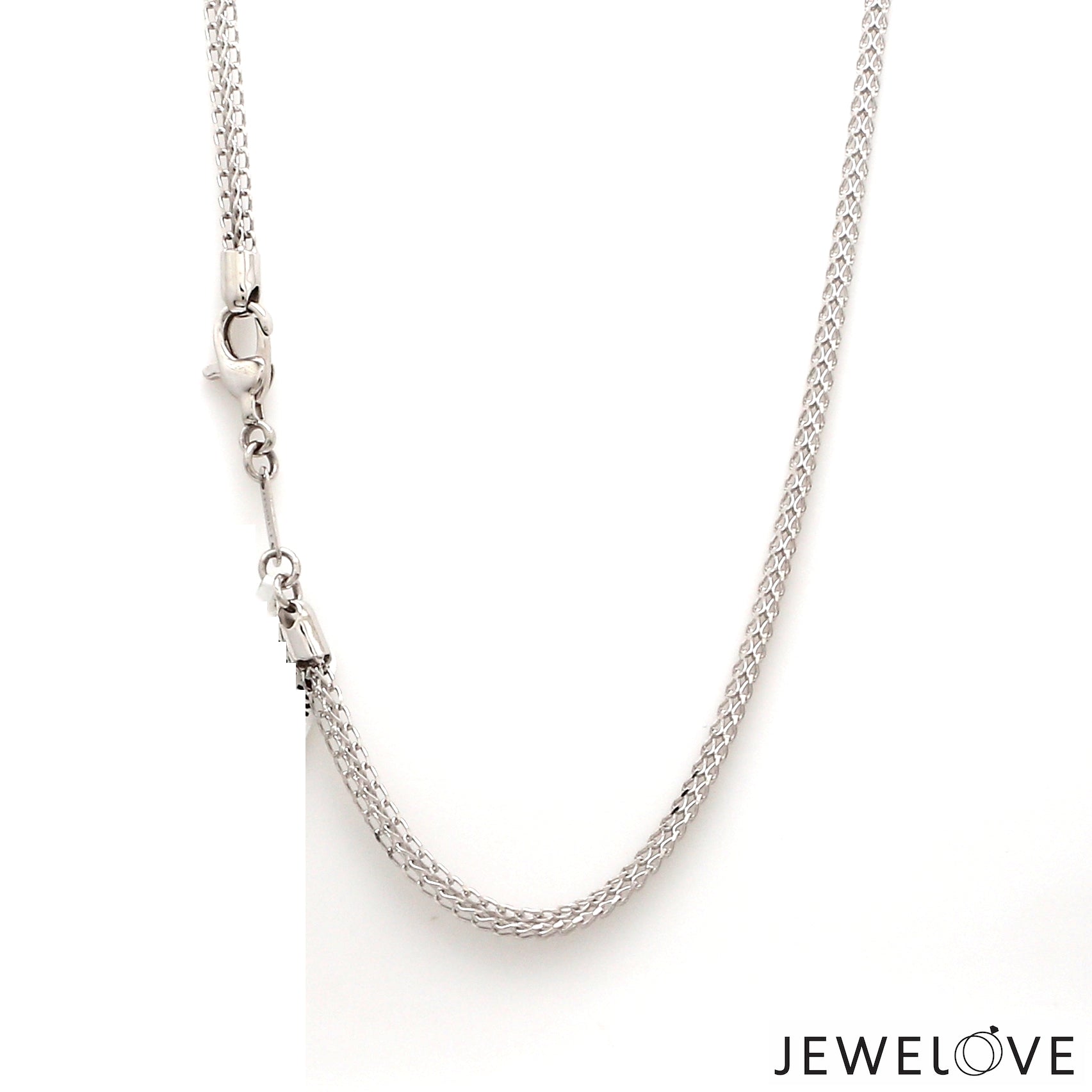 2.5mm Platinum 3D Chain for Men JL PT CH 1225-A   Jewelove.US