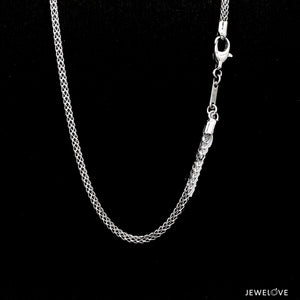 2.5mm Platinum 3D Chain for Men JL PT CH 1225-A   Jewelove.US