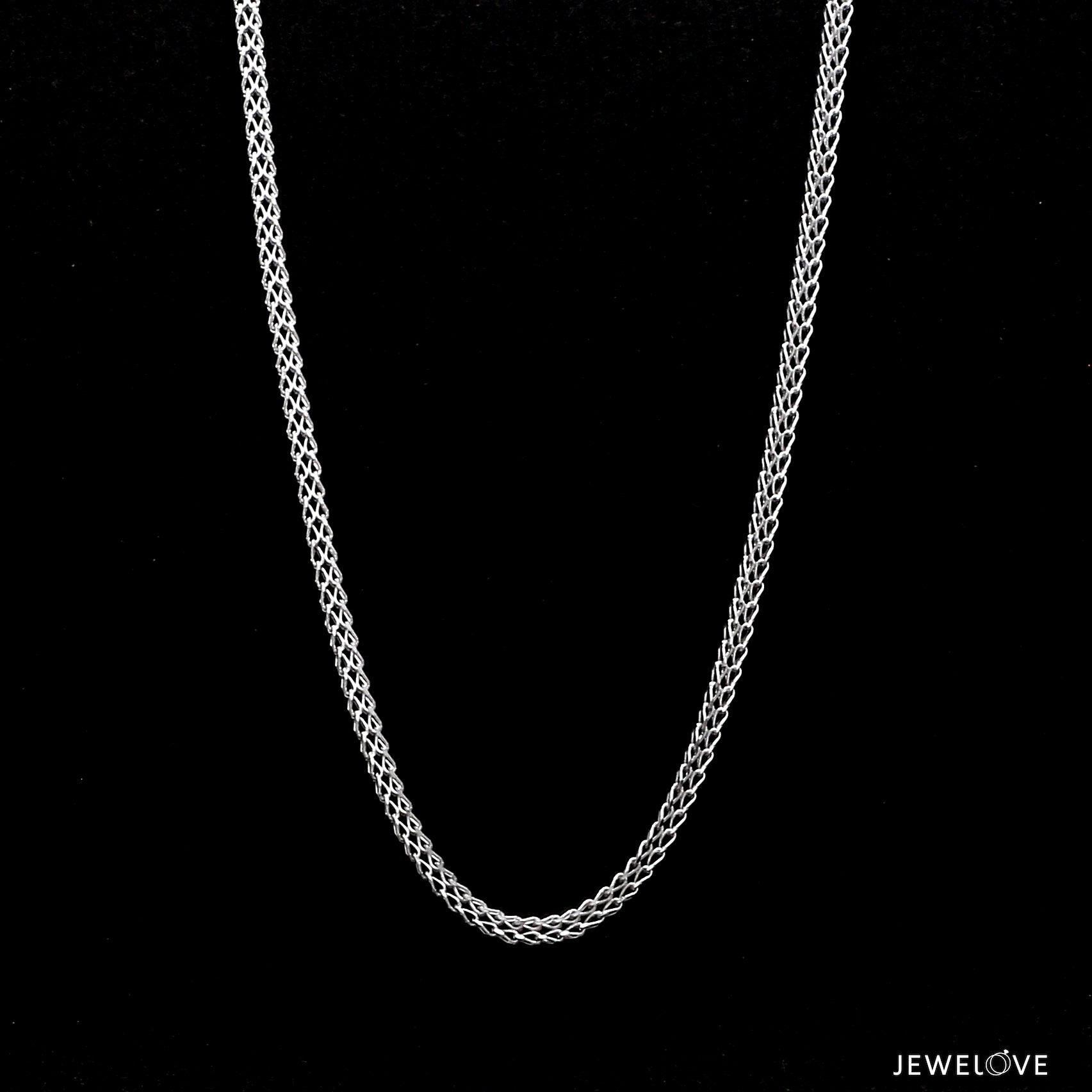 2.5mm Platinum 3D Chain for Men JL PT CH 1225-A   Jewelove.US