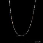 Load image into Gallery viewer, 1.75mm Japanese Platinum Rose Gold Links Chain for Women JL PT CH 1258   Jewelove.US
