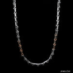 Load image into Gallery viewer, Men of Platinum | 3.5mm Platinum Rose Gold Heavy Chain for Men JL PT CH 1358

