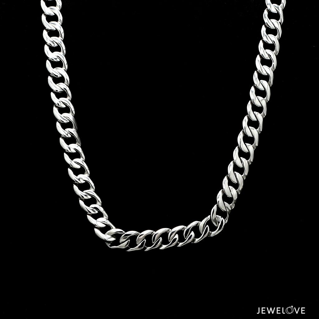 Men of Platinum | 5.75mm Platinum Heavy Chain for Men JL PT CH 1272-A   Jewelove.US