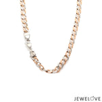 Load image into Gallery viewer, Men of Platinum | 6mm Platinum Rose Gold Heavy Chain for Men JL PT CH 1272-RG   Jewelove.US
