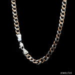 Load image into Gallery viewer, Men of Platinum | 6mm Platinum Rose Gold Heavy Chain for Men JL PT CH 1272-RG   Jewelove.US
