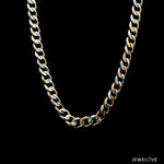Load image into Gallery viewer, Men of Platinum | 6mm Platinum Rose Gold Heavy Chain for Men JL PT CH 1272-RG   Jewelove.US
