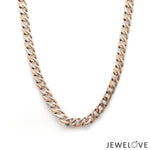 Load image into Gallery viewer, Men of Platinum | 6mm Rose Gold Heavy Chain for Men JL PT CH 1272-RG
