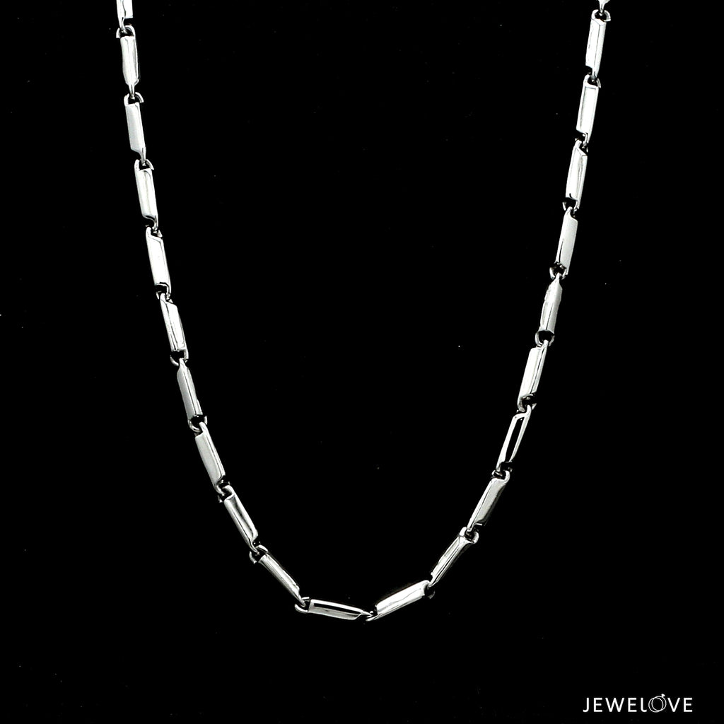 2.75mm Men of Platinum | Linked Platinum Chain for Men JL PT CH 1276   Jewelove.US