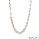 Load image into Gallery viewer, 4.5mm Designer Linked Platinum Chain for Men JL PT CH 1277   Jewelove.US
