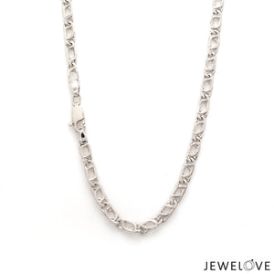 4.5mm Designer Linked Platinum Chain for Men JL PT CH 1277   Jewelove.US