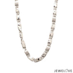 Load image into Gallery viewer, Men of Platinum | 5.75mm Platinum Hi-Polish &amp; Matte Chain for Men JL PT CH 1280   Jewelove.US
