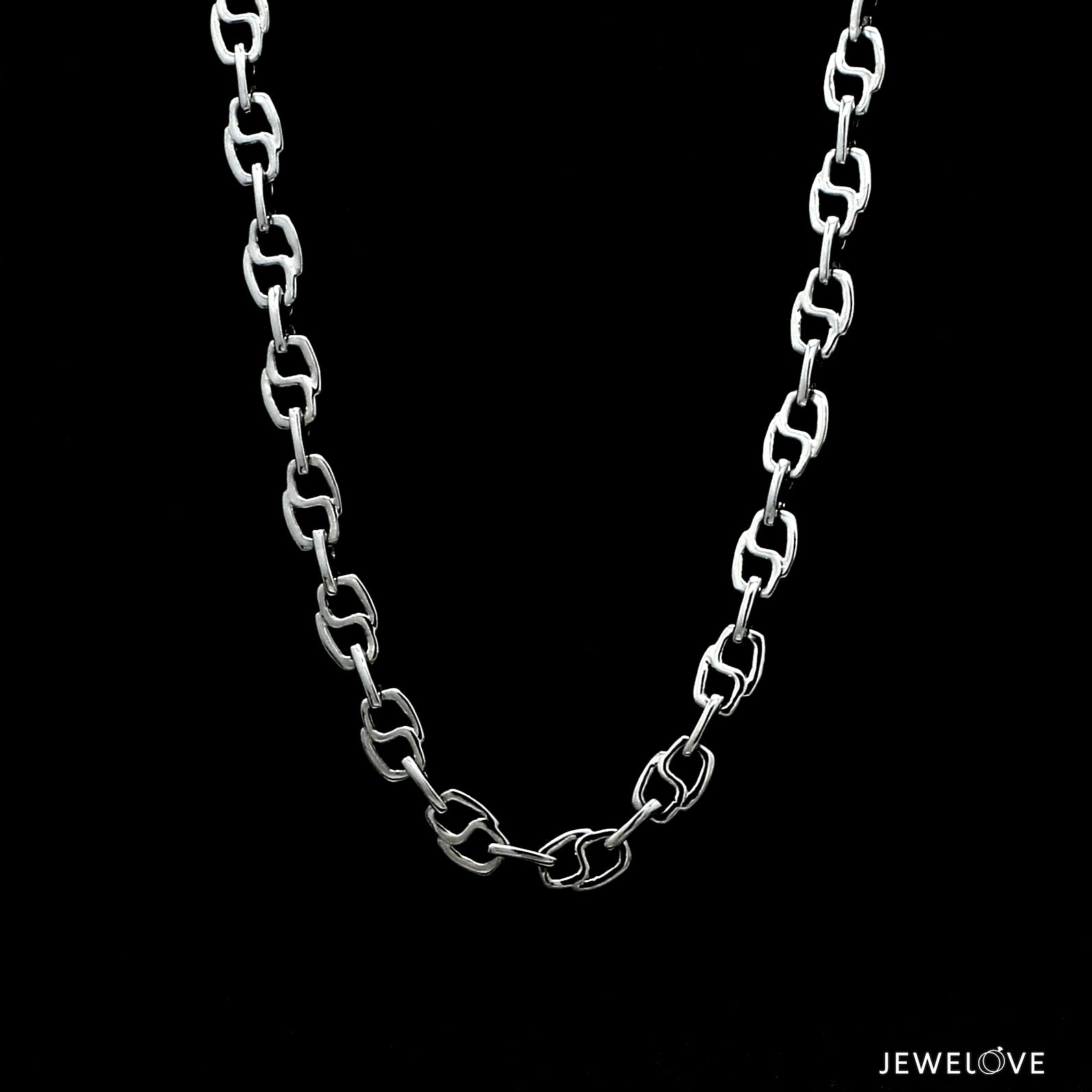 5mm Designer Linked Platinum Chain for Men JL PT CH 1281-A   Jewelove.US