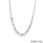 Load image into Gallery viewer, 5mm Designer Linked Platinum Chain for Men JL PT CH 1281-A   Jewelove.US
