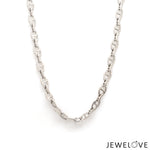 Load image into Gallery viewer, 5mm Designer Linked Platinum Chain for Men JL PT CH 1281-A   Jewelove.US
