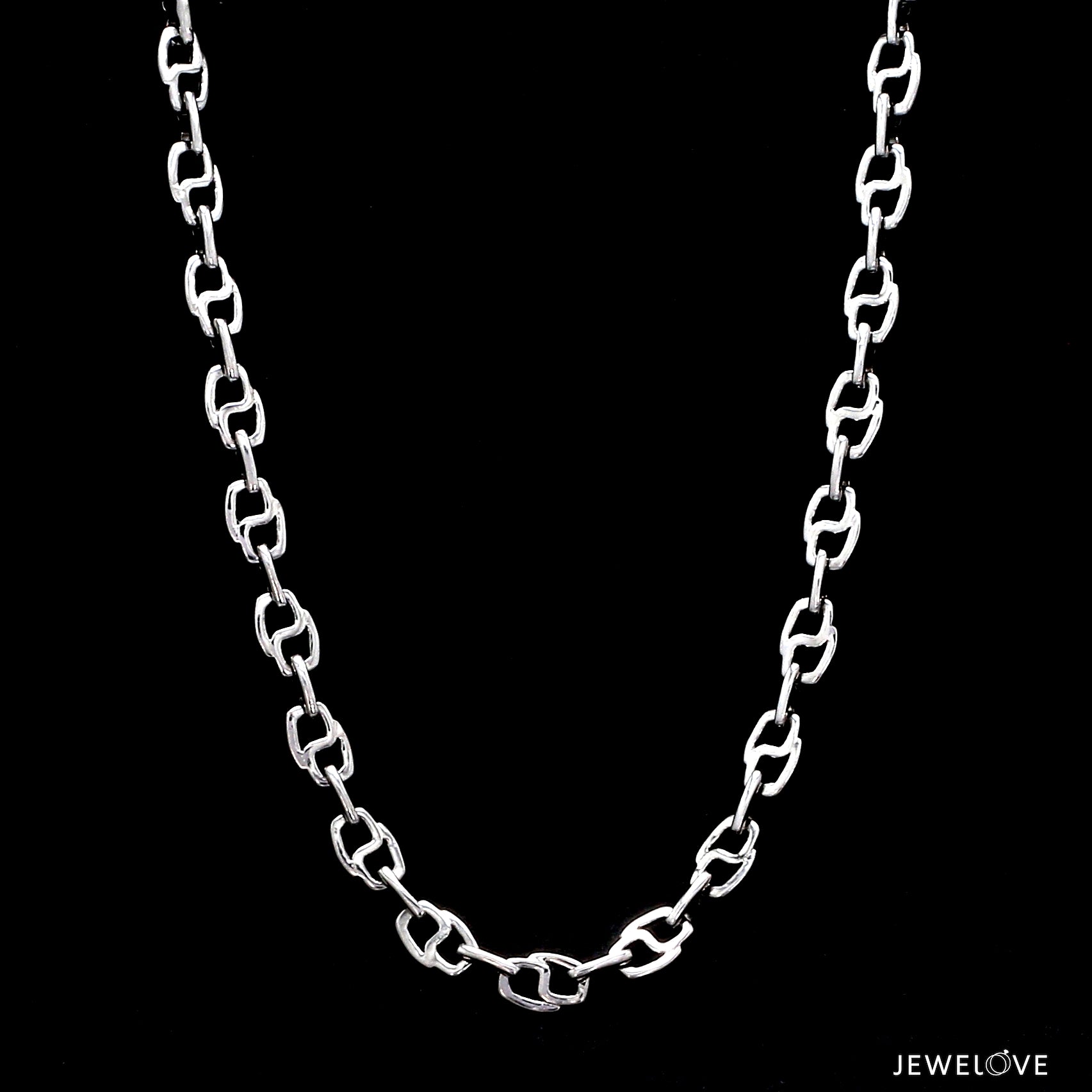 5mm Designer Linked Platinum Chain for Men JL PT CH 1281-A