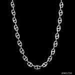 Load image into Gallery viewer, 5mm Designer Linked Platinum Chain for Men JL PT CH 1281-A
