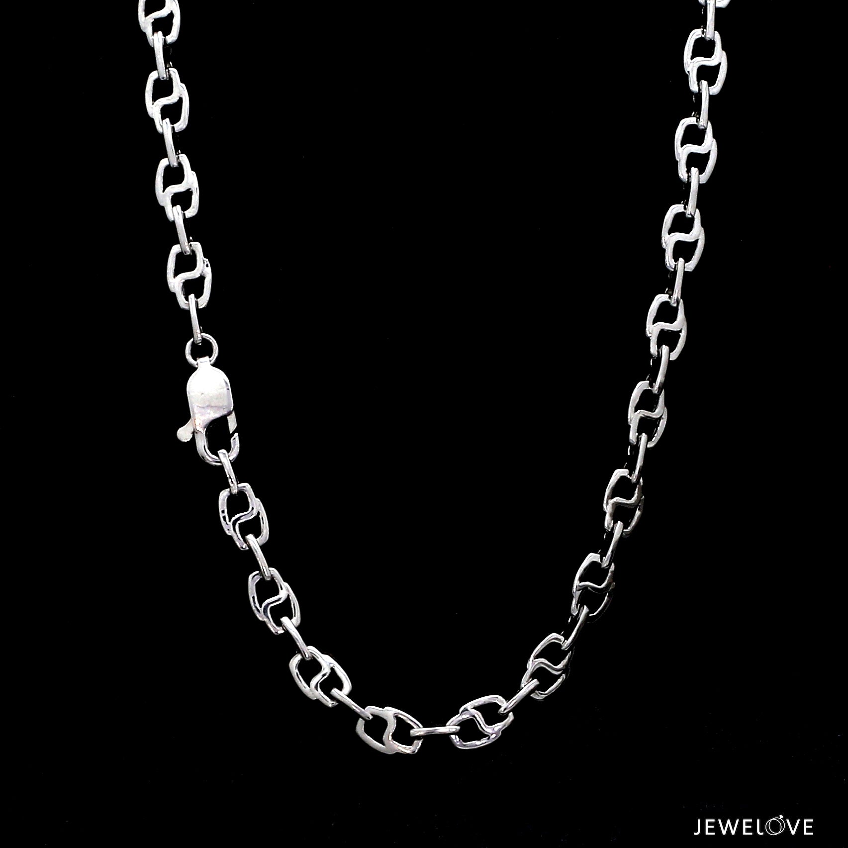 5mm Designer Linked Platinum Chain for Men JL PT CH 1281-A