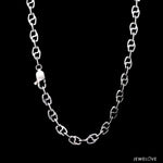 Load image into Gallery viewer, 5mm Designer Linked Platinum Chain for Men JL PT CH 1281-A

