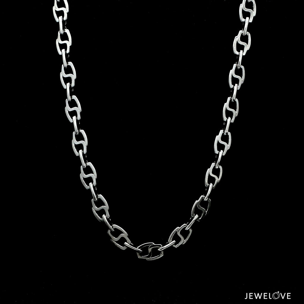 5.25mm Designer Linked Platinum Chain for Men JL PT CH 1281   Jewelove.US