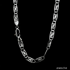 5.25mm Designer Linked Platinum Chain for Men JL PT CH 1282   Jewelove.US