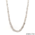 Load image into Gallery viewer, 5.25mm Designer Linked Platinum Chain for Men JL PT CH 1282   Jewelove.US
