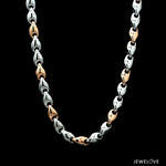 Load image into Gallery viewer, Men of Platinum | 5.75mm Platinum Rose Gold Heavy Chain for Men JL PT CH 1104-A   Jewelove.US
