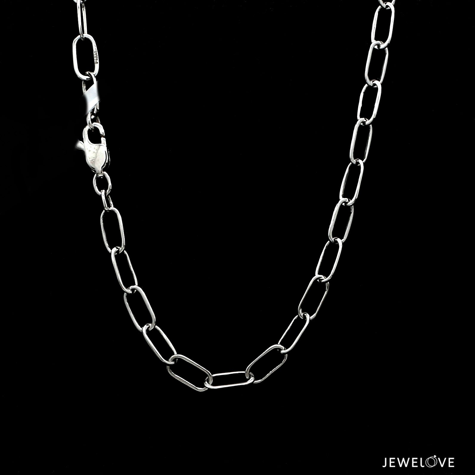 4.5mm Platinum Links Chain for Men JL PT CH 1284   Jewelove.US