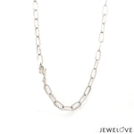 Load image into Gallery viewer, 4.5mm Platinum Links Chain for Men JL PT CH 1284   Jewelove.US
