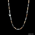 Load image into Gallery viewer, 2.75mm Platinum Rose Gold Links Chain for Men JL PT CH 1286   Jewelove.US
