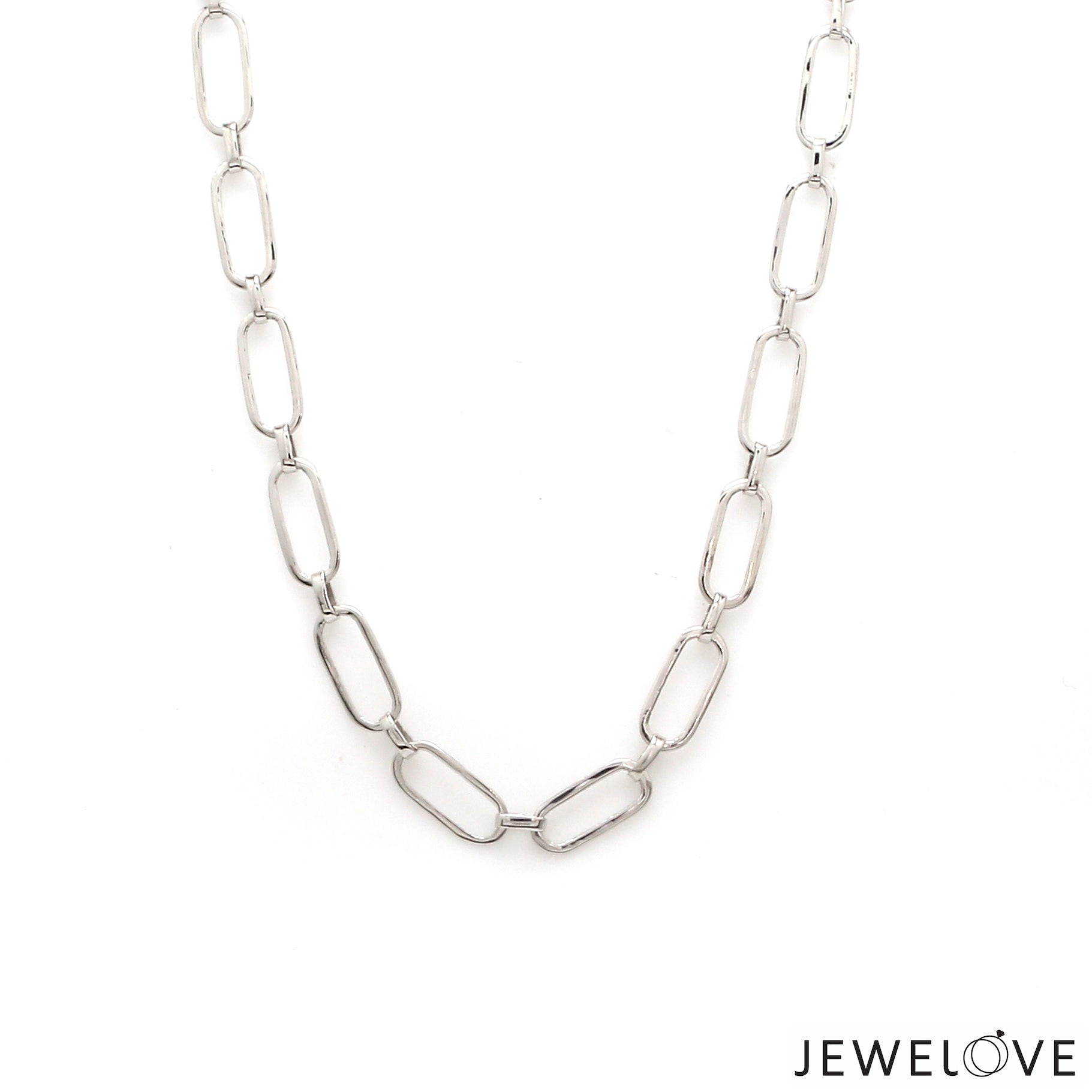 5.75mm Platinum Links Chain for Men JL PT CH 1287   Jewelove.US