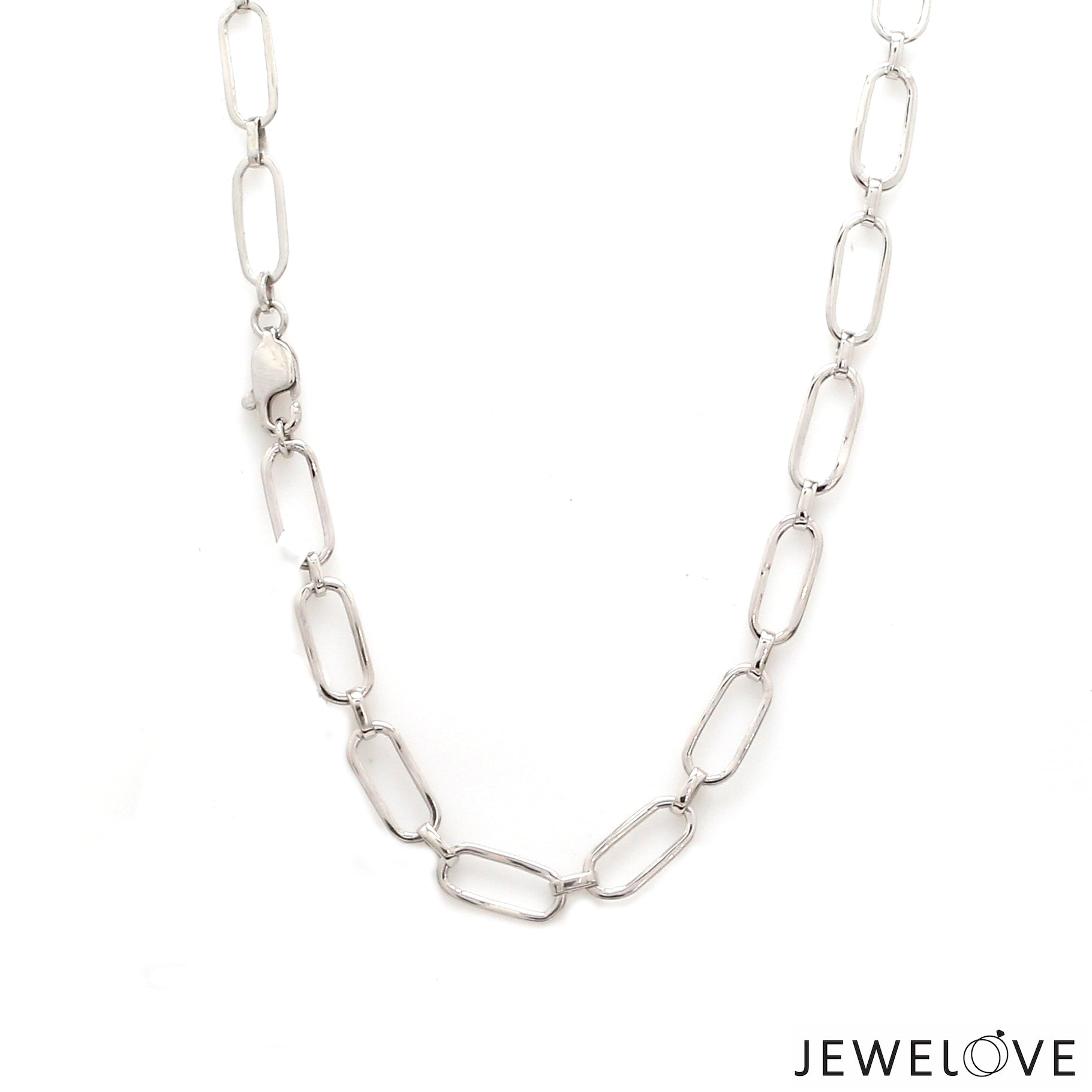 5.75mm Platinum Links Chain for Men JL PT CH 1287   Jewelove.US