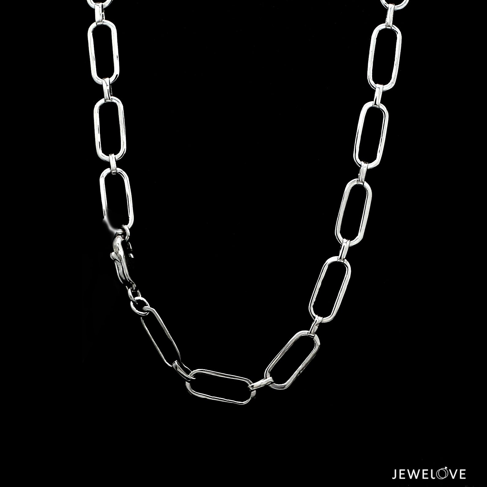 5.75mm Platinum Links Chain for Men JL PT CH 1287   Jewelove.US