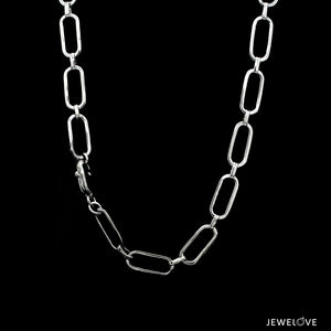 5.75mm Platinum Links Chain for Men JL PT CH 1287   Jewelove.US