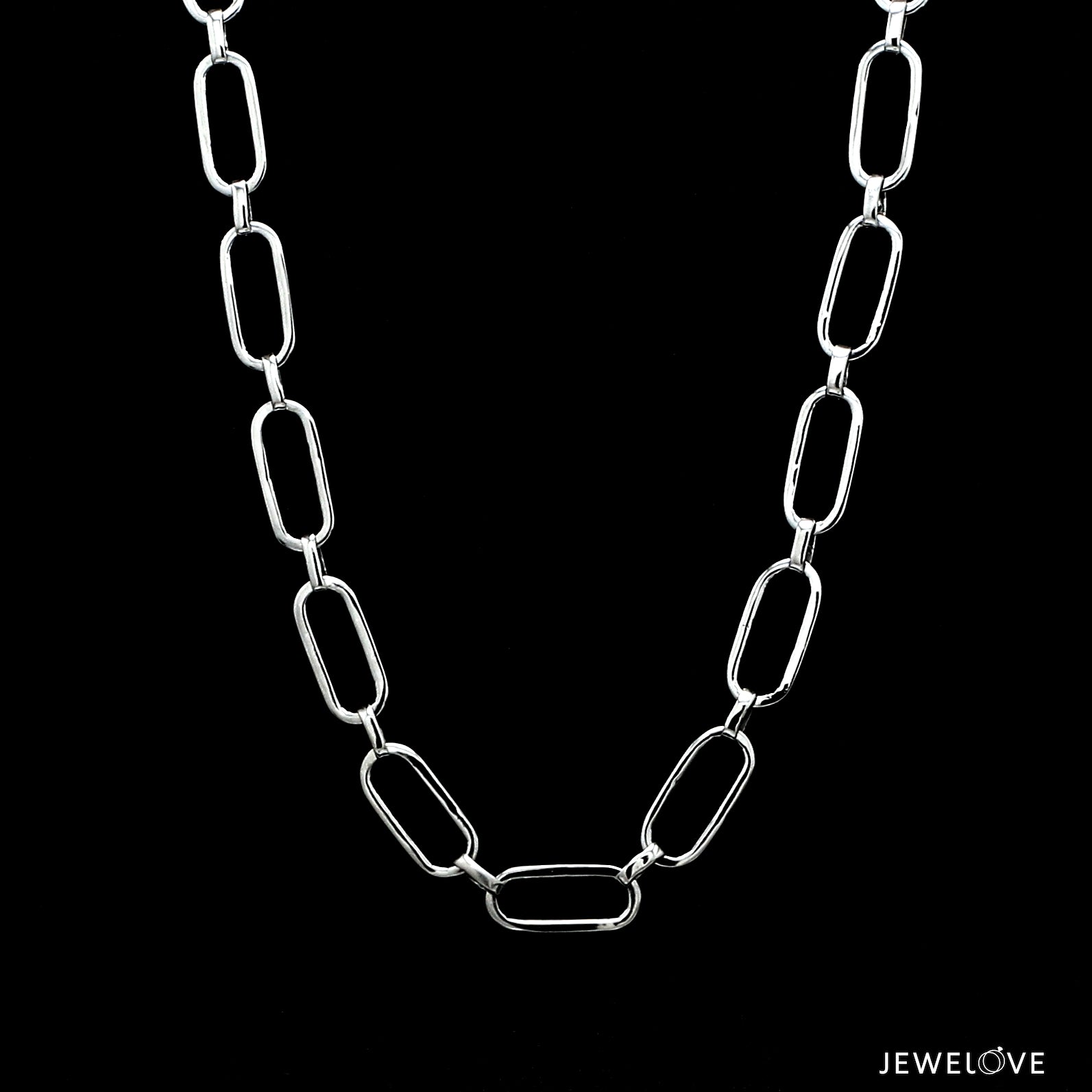 5.75mm Platinum Links Chain for Men JL PT CH 1287   Jewelove.US