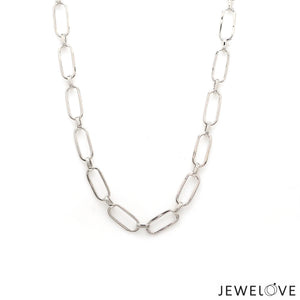 5.75mm Platinum Links Chain for Men JL PT CH 1287   Jewelove.US